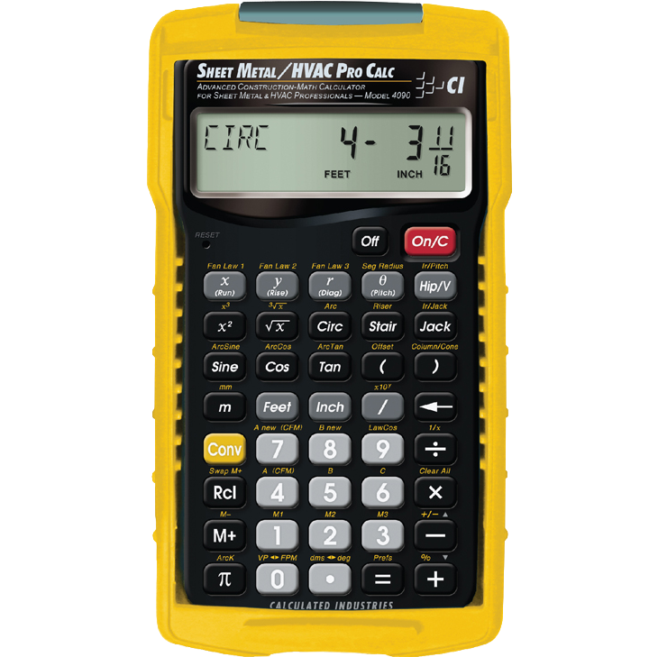 Sheet Metal/HVAC Pro Calc
