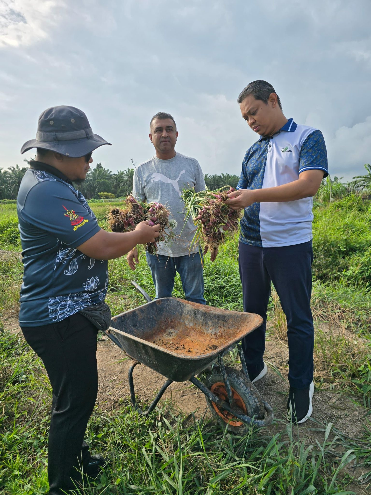 Lawatan Pemantauan Timbalan Pengarah Pertanian (Pembangunan) ke Projek Pertanian Daerah Kuala Langat