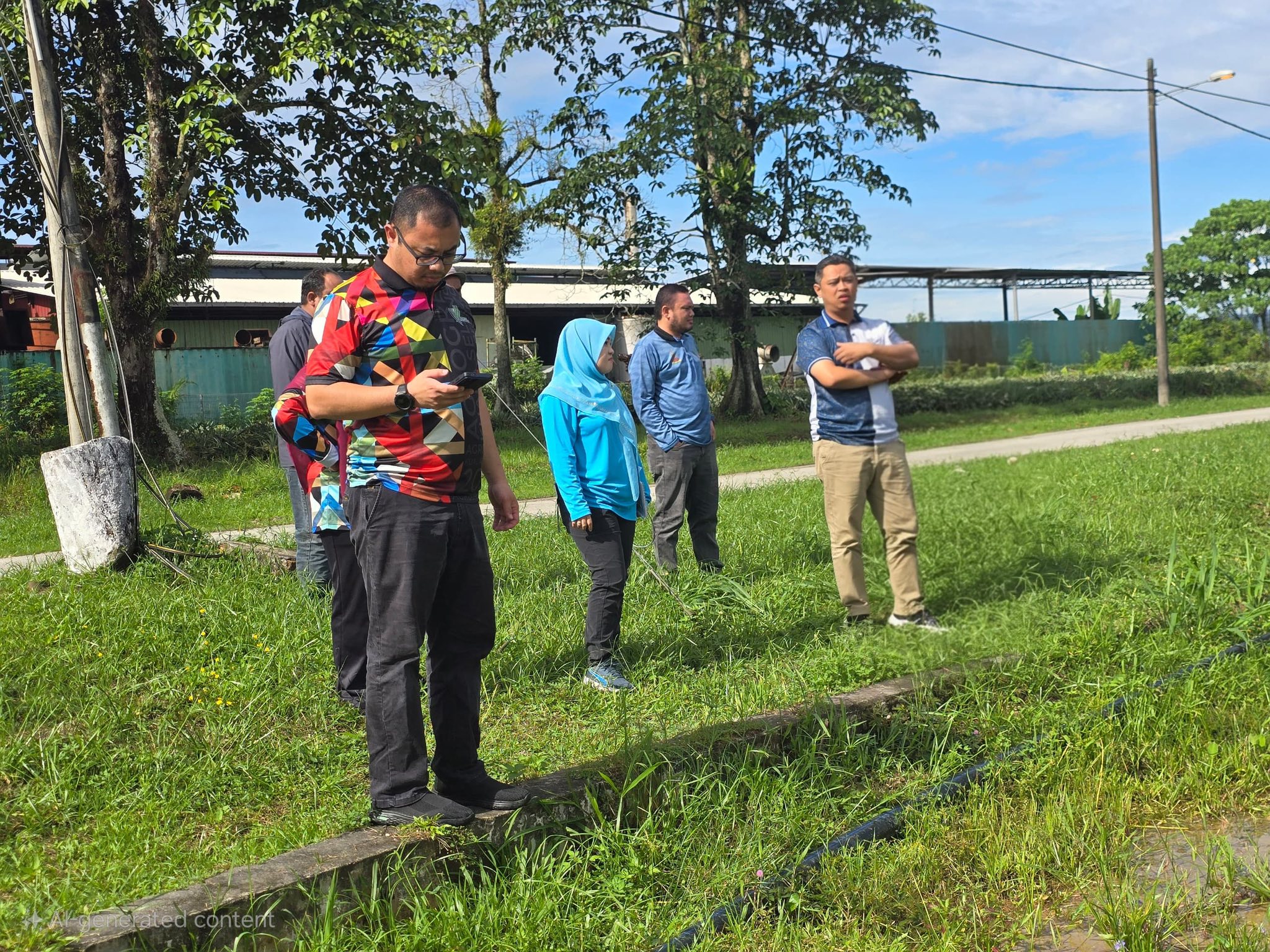 Lawatan Pemantauan Timbalan Pengarah Pertanian (Pembangunan) ke Projek Pertanian Daerah Hulu Selangor